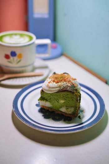 信義安和《2730cafe》｜深夜咖啡｜有貓｜白玉麻糬巴斯克🍵