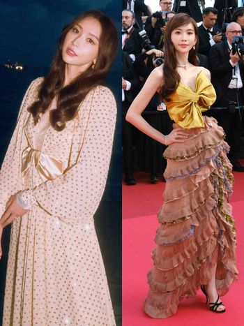 真的是台灣第一名模！林志玲坎城影展連換三套VALENTINO！這美貌身材50歲誰敢信！