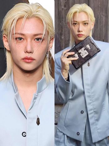 這張臉太偉大！「精靈王子」SKZ Felix雕刻美貌降臨LV早春大秀！同場王淨也來了！