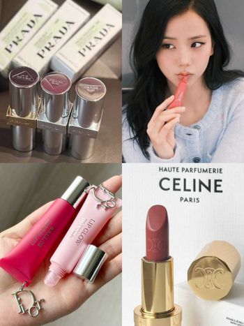 此生必收藏「終點唇彩」！PRADA、CELINE奢華又有品味，迪奧唇蜜自帶緹花LOGO吊飾、全是精品中的精品！