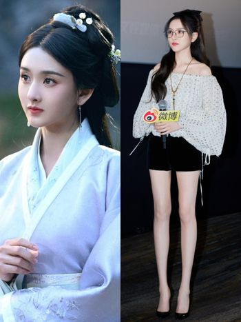 Netflix陸劇《折腰》女主宋祖兒「細白美腿」太誇張！和劉宇寧「折腰CP」都穿同品牌鞋！
