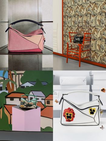 LOEWE經典包王Puzzle十周年了！推出限定版拼圖包、台北期間空間，資深鐵粉必朝聖！