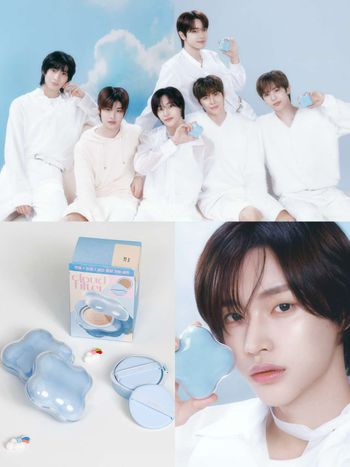 RIIZE全團愛用底妝揭曉！ETUDE「雲朵氣墊」特調藍色粉末、一拍透亮貼膚，韓妞最愛不脫妝原生水霧肌！