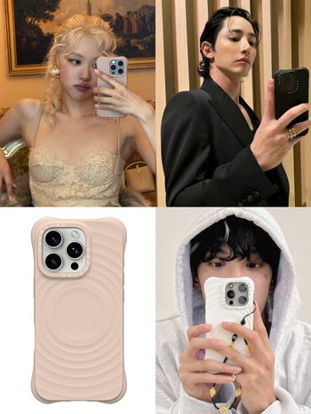 韓星佔有率超高！CASETiFY默默賣最好「水波紋手機殼」DK、李洙赫男友同款找到了！