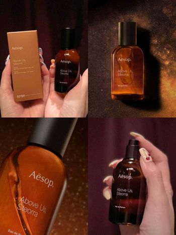 Aesop全新「蒼穹之上．引香水」登場！首款「辛香琥珀調」融入皮革、小荳蔻、香草莢，交織出甜潤而不膩的暖辛香味！