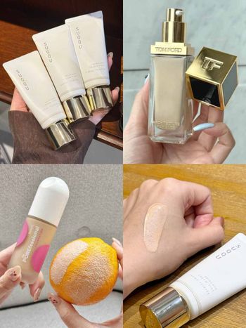 2025下半專櫃/開架粉底液新品！SUQQU奢潤修顏霜、TOM FORD養膚水光粉底...，「這款」一抹毛孔瑕疵全隱形！