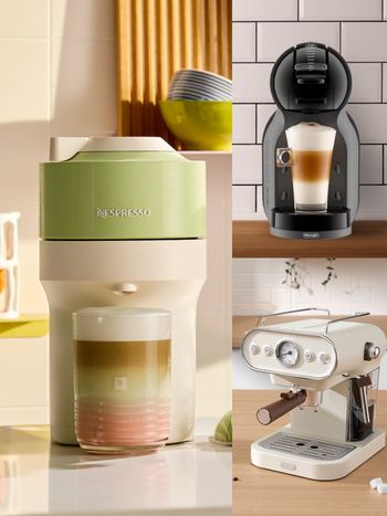 2025必買3台膠囊咖啡機推薦！Nespresso開心果綠咖啡機美翻天、「這台」迷你咖啡機小套房也放得下！