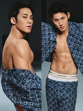 克拉先跪謝CK！珉奎最新Calvin Klein廣告「高清腹肌」大尺度全露、比葉黃素還有用！