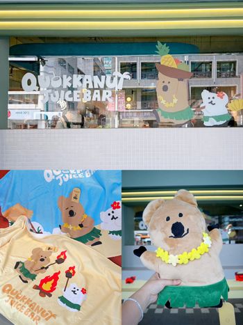爭鮮跟DINOTAENG聯名了！萌炸「夏威夷風QUOKKA抱枕、絨毛零錢包」必買，還有限定店裝要拍！