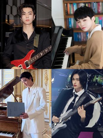韓網公認7位樂器演奏超強的KPOP男偶像！WOOZI創作實力無人能敵，車銀優全能到逆天！