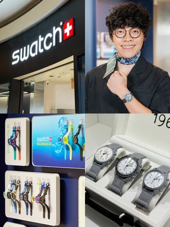 SWATCH空降台北101「黃金位置」！隱藏必買2大寶藏手錶出爐、盧廣仲也超愛！