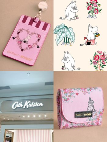 Cath Kidston真的很會聯名！姆明家族「嚕嚕米托特包、票夾、短夾」通通超可愛！