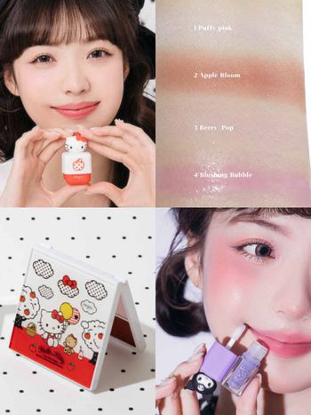 可愛爆擊再一波！FreshO2「三麗鷗夢幻彩妝聯名」，Hello Kitty、酷洛米、大耳狗，7款限量美妝開賣！