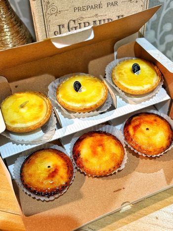 大阪心齋橋必吃甜食😍😍焦糖起司蛋塔超好吃😋