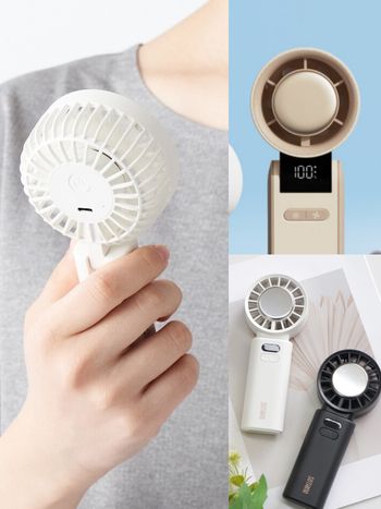 2025夏季必買3大手持風扇推薦！無印良品迷你風扇日妞也掃貨、「這款」風扇還有冰敷功能太消暑！