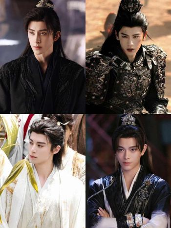 網評近兩年6位「硬帥上桌」的古裝陸劇男神！敖瑞鵬、張凌赫人氣飆升，王鶴棣白衣造型獲封顏霸天花板！