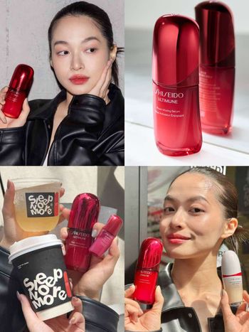 夜貓族必去限定快閃！資生堂小紅瓶跨界聯名Sleep No More Cafe，買聯名特調飲品、免費送「熬夜發光保養禮」！