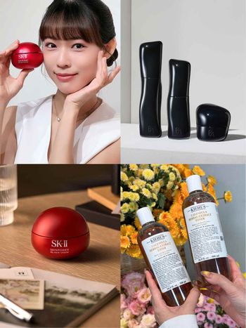 9月專櫃保養最強戰報！蘭蔻小黑水、SK-II澎彈大紅球、Kiehl’s金盞花神水升級...，搶攻秋冬換季護膚話題！