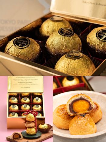 2025中秋節必買蛋黃酥！東京巴黎甜點「金莎菠蘿蛋黃酥2.0」強勢回歸、酥鬆外皮+濃香內餡太療癒！