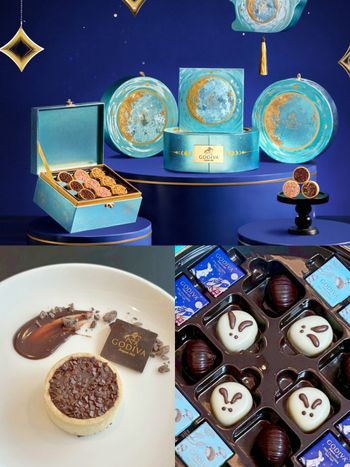 2025中秋節禮盒推薦！GODIVA中秋限定禮盒「塔巧克力」香濃滑順太欠吃、還有超Q玉兔造型巧克力！