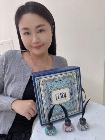 et seq. 羽毛筆指甲油聯名禮盒