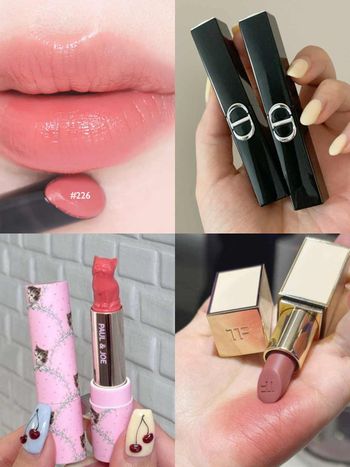2025下半專櫃話題唇彩新品精選！TOM FORD、植村秀、PJ、克蘭詩...，Jisoo同款蜜桃裸粉唇色、一抹秒戀愛！
