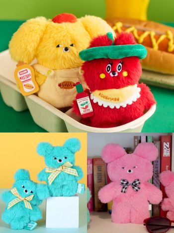 韓妞最近新歡是它！「芥末熊」WASABI BEAR必買6大周邊推薦、「絨毛吊飾&手機支架」台灣全部都買得到！