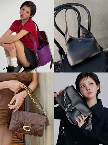 COACH簽下田小娟後直接爆火！7款新包包狠抓女孩心：娟總同款保齡球包、腋下包社群爆討論！