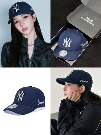 最適合戴帽子的女人！MLB最新Karina卡寶簽名棒球帽秒售罄！全網崩潰求補貨！