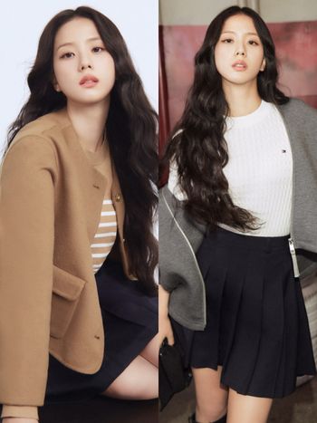 最會穿短裙的女神來了！JISOO最新TOMMY廣告照「高清美貌」根本是女大生吧！