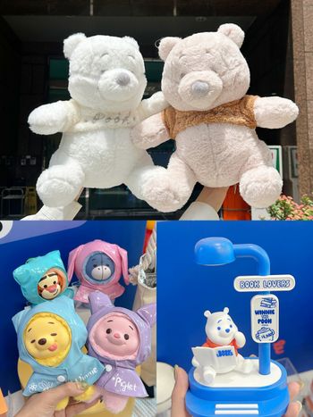 7-11最新加購小物是小熊維尼！超可愛「奶茶維尼玩偶、雨衣跳跳虎吊飾、電腦包」全都太想買！