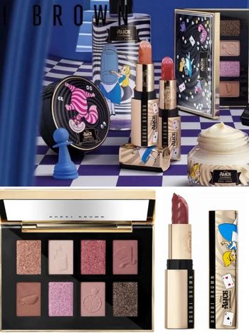 Bobbi Brown《愛麗絲夢遊仙境》聯名彩妝即將登場！氣墊粉餅、八色眼影、金緻緞光唇膏換新裝，迪士尼控必須收藏！