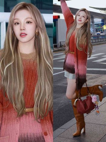 Neverland尖叫！i-dle宋雨琦真的來了！將現身台北FENDI活動！機場穿搭那雙美腿太誇張！