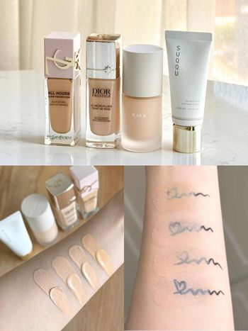 POPO筆記老實說！2025下半專櫃養膚型底妝評比「RMK、YSL、Dior、SUQQU」暗沉度、妝感細緻度通通揭曉！