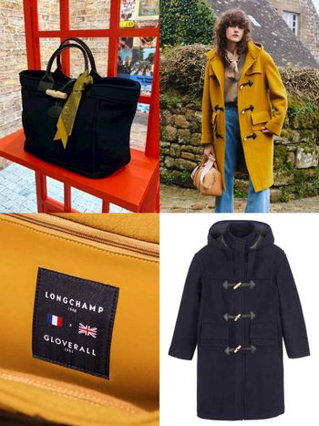 LONGCHAMP聯手倫敦老牌Gloverall質感爆棚！金世正同款「竹節釦大衣」被問爆！