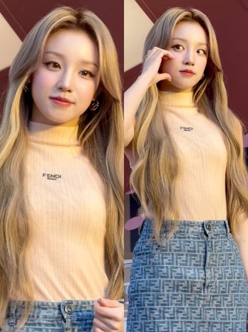 i-dle宋雨琦本人真的美得像芭比！降臨FENDI台北101活動、名品美腿果然名不虛傳！