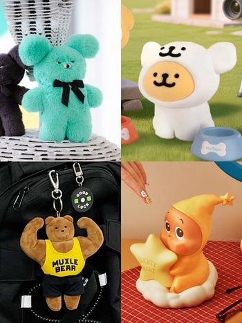 2025最新4大爆紅人氣IP盤點！泡泡瑪特「星星人」Lisa、伯賢都超愛，「這隻熊」是新一代搶錢王！