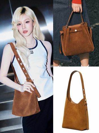 雨琦最愛這款TORY BURCH包一萬多就買到！爆款ROMY水桶包麂皮款全球瘋搶！