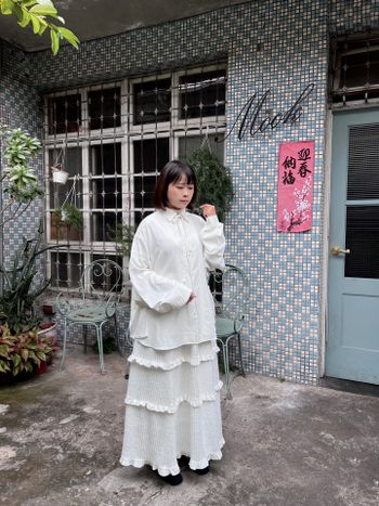 OOTD • 入秋 白色系穿搭