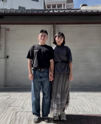 OOTD • 黑色系情侶穿搭