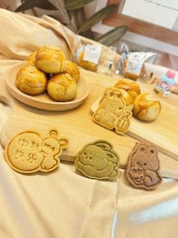 【幸福感爆棚】中秋送禮🌕迷你小月餅&兔兔餅乾，收禮人笑到心坎裡💕