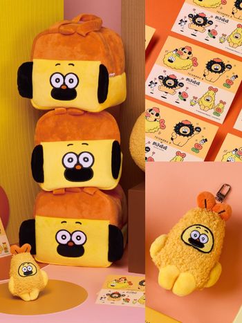 定食8跟日妞最愛胡子碰碰聯名了！超可愛「炸蝦胡子碰碰鑰匙圈、票卡夾、蝦蝦抱枕」全都想買！