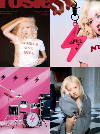 Rosé快閃店要來台灣了！美炸〈APT.〉MV拍攝打卡點這天登場、「粉紅閃電吊飾」必買周邊搶先看！