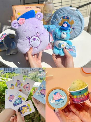 華航跟Care Bears聯名了！攜五桐號推超可愛機上甜點、還有呆萌空服員小熊玩偶&撲克牌要收藏！