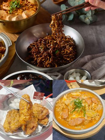 本村炸雞新菜色登場！「粉紅醬玫瑰拉麵&黑嚕炸醬麵」太欠吃、蜂蜜胡椒炸雞也是必點！