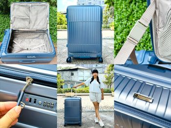 【Departure旅行趣】HD517S-2975 旅行好物開箱｜前開式硬殼煞車行李箱