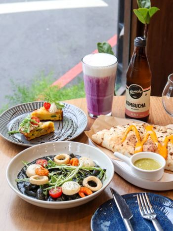 光焙若蔬食｜台中勤美蔬食早午餐，全素、奶素、蛋奶素通通有！