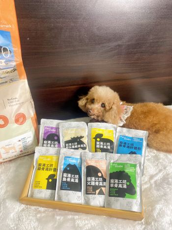 挑嘴狗狗的新選擇！森咪特無穀主食糧+寵湯工坊狗狗餐包，皮仔一吃就愛上