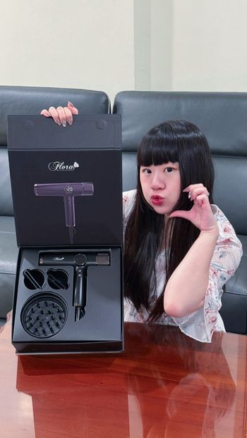 FLORA-3238高速無刷負離子吹風機