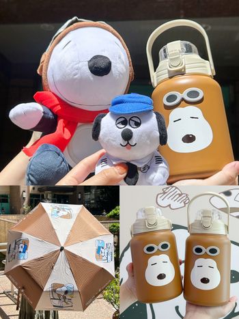 7-11開賣星宇航空史努比聯名小物！萌翻「機長歐拉夫吊飾、飛行員史努比水壺」全都太欠買！